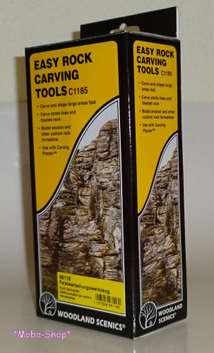 Preview: NOCH 96116 (Woodland C1185) Felsbearbeitungswerkzeug