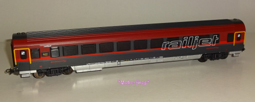 PIKO H0 Personenwagen »Railjet« 2.Klasse, ÖBB (wie 57643)
