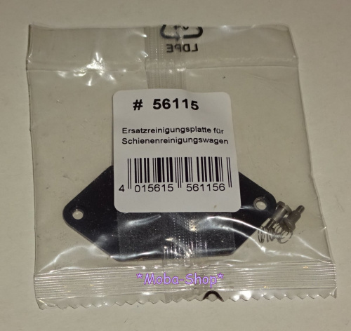 PIKO 56115 H0 Schleifplatte für Schienenreinigungswagen