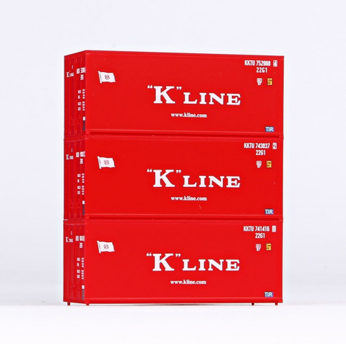 PIKO 56220 3-tlg. Set 20' Container »K-Line«