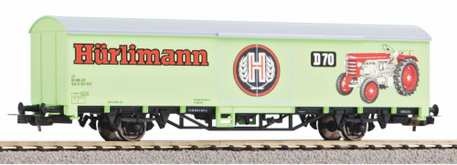 PIKO 58799 H0 Gedeckter Güterwagen »Hürlimann Traktoren«, SBB