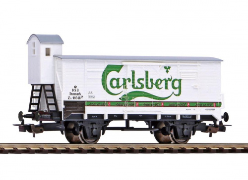 PIKO 58934 H0 Gedeckter Güterwagen G02 »Tuborg Carlsberg«, DSB