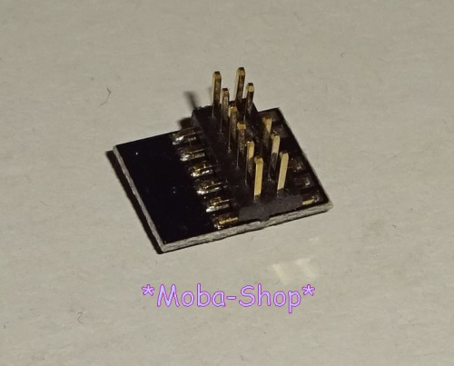 Preview: PIKO 59740-51 [Ersatzteil] Brückenstecker PluX12 (NEM 658)