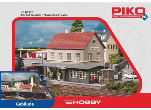 Preview: PIKO 61820 H0 Bahnhof »Burgstein«
