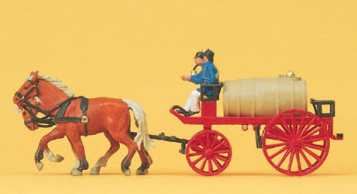 Preiser 30426 Wasserwagen um 1900, Fertigmodell