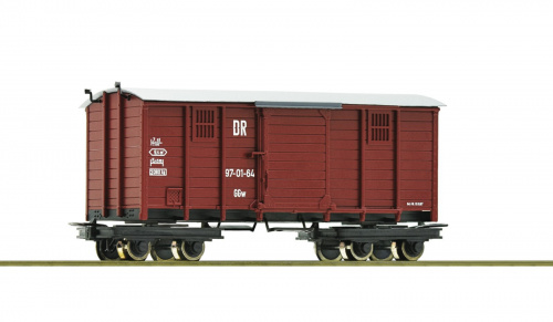 ROCO 34622 H0e Gedeckter Güterwagen, DR