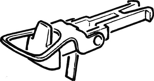 Preview: ROCO 40243 H0 Bügelkupplung 1 Paar  (2 Stück)