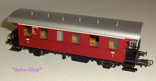 ROCO H0 Donnerbüchse 1. Klasse, rot, DB (aus 51244 Set)