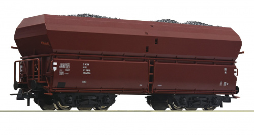 ROCO 56333 H0 Selbstentladewagen mit Kohlebeladung, DR