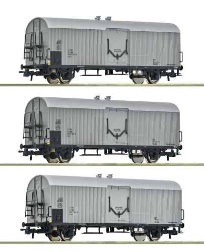ROCO 66600140 H0 3-tlg. Set: Kühlwagen, ÖBB