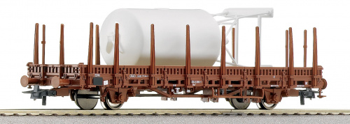 ROCO 66787 H0 Rungenwagen mit Mörtelsilo, DB AG