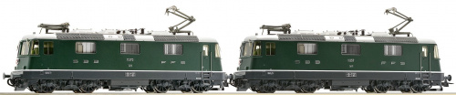 ROCO 72418 H0 Doppelpack-E-Lok Re 4/4 III der SBB, Ep. IV