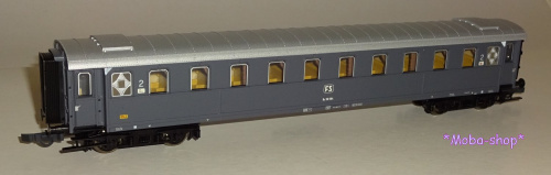 ROCO 74602 H0 Reisezugwagen 2. Klasse, FS