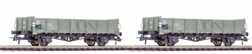 ROCO 76110 H0 2-tlg.Set Offene Güterwagen, NS
