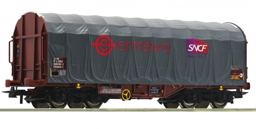 ROCO 76450 H0 Schiebeplanenwagen, »Ermewa«