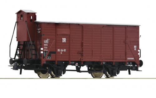 ROCO 76853 H0 Gedeckter Güterwagen mit BrH, DR