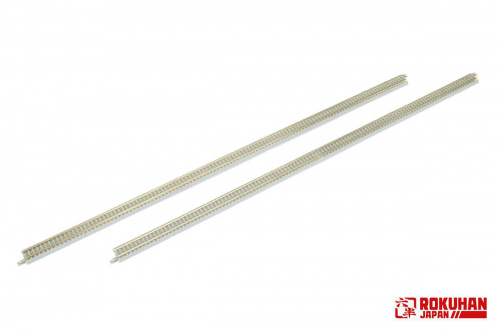 Rokuhan R084 (Noch 97084) Z Gleis 2x gerade, 440mm,  Betonschwellen