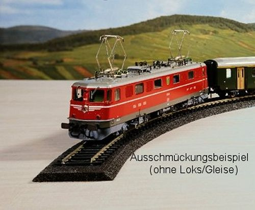 Preview: Woodland ST1474 (ehem. NOCH 95952) H0 Gleisbettung 7,31m