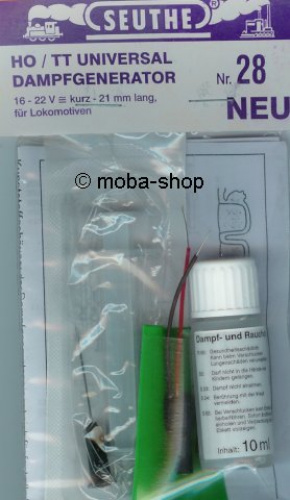 Preview: Seuthe Dampfgenerator Nr. 28 (inkl. Destillat)