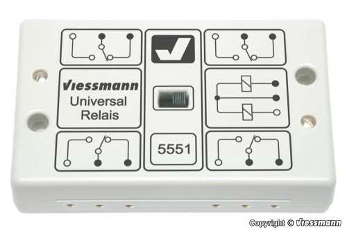 Viessmann 5551 Universal-Relais 1x4UM