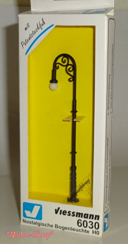 Viessmann 6030 H0 Nostalgische Bogenleuchte, Gühlampe