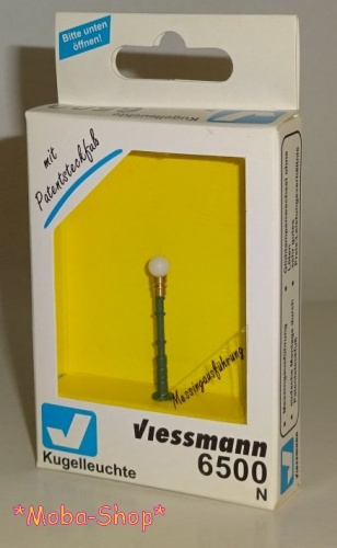 Viessmann 6500 N Kugelleuchte, Glühlampe