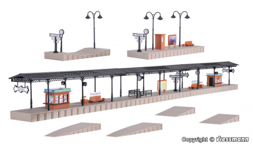 Vollmer 43562 H0 Bahnsteig Baden