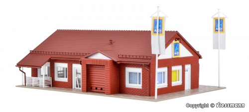 Preview: Vollmer 43658 H0 Supermarkt ALDI Süd