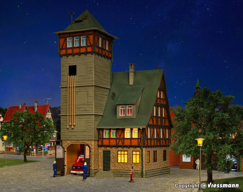 Preview: Vollmer 43752 H0 Spritzenhaus