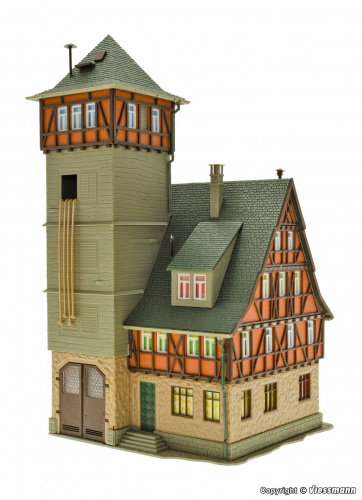 Preview: Vollmer 43752 H0 Spritzenhaus