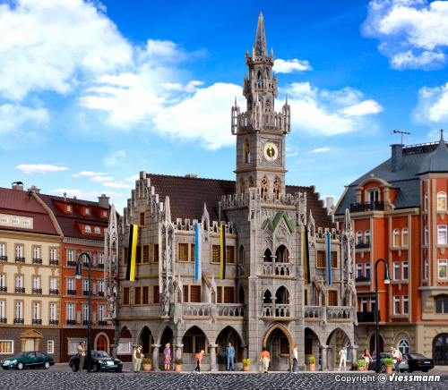 Vollmer 43760 H0 Großstadt-Rathaus