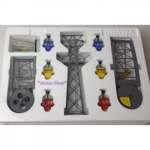 Preview: Brawa 6280 H0 Seilbahn Kanzelwandbahn, elektrisch