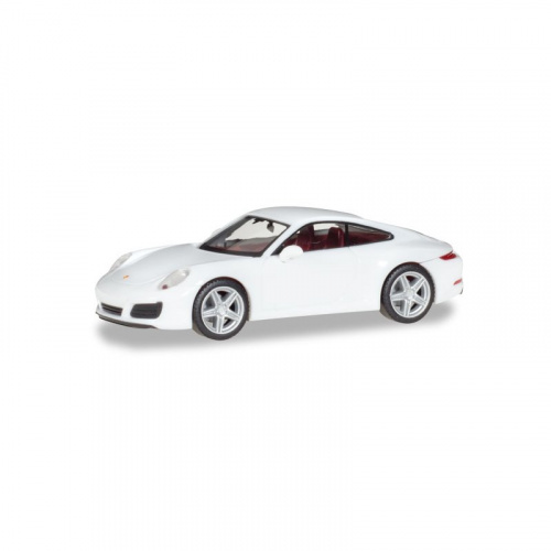 Herpa 028523-002 Porsche 911 Carrera 2 Coupé, weiß