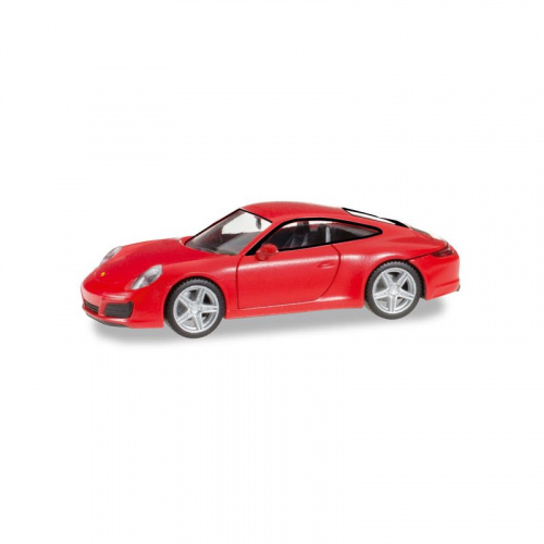 Herpa 028646 Porsche 911 Carrera 4, indischrot