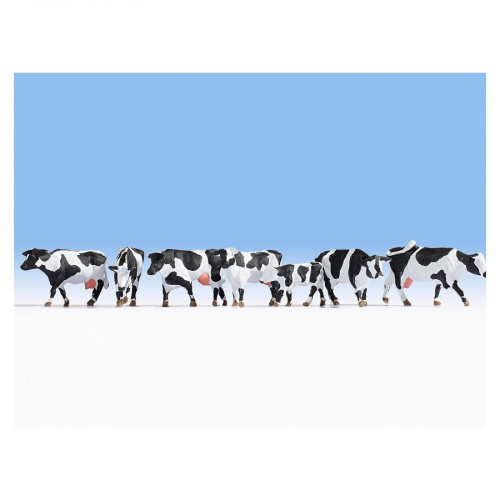NOCH 15725 H0 Kühe, schwarz-weiß