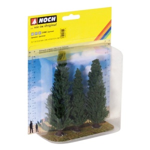 Preview: NOCH 21998 H0/TT/N Zypressen, 3 Stück