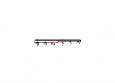 PIKO 55294 Schienenverbinder mit Niveauausgleich, 6 Stück