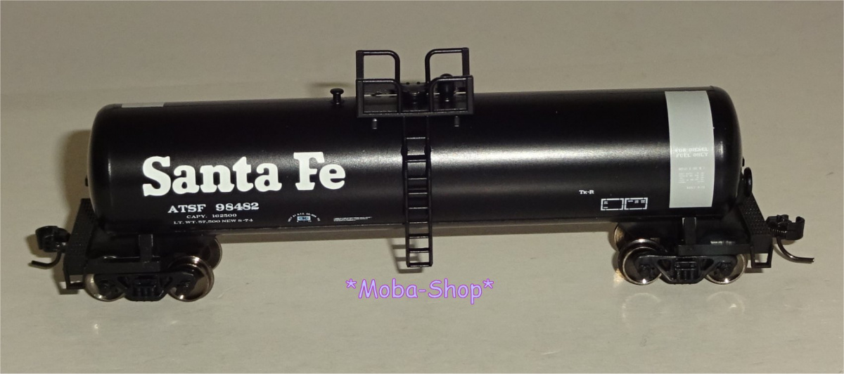Athearn ATH13734 N 50' Tank Car RTC, »Santa Fe«, ATSF