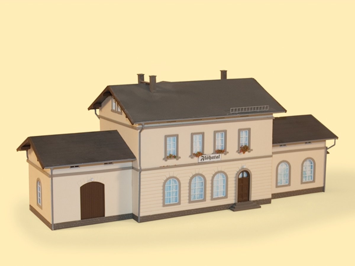 Auhagen 11368 H0 Bahnhof Flöhatal