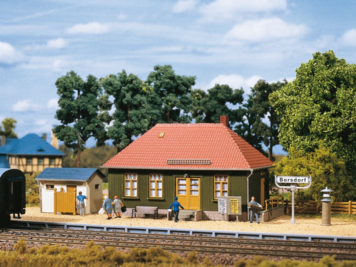 Auhagen 11407 H0 Haltepunkt Borsdorf