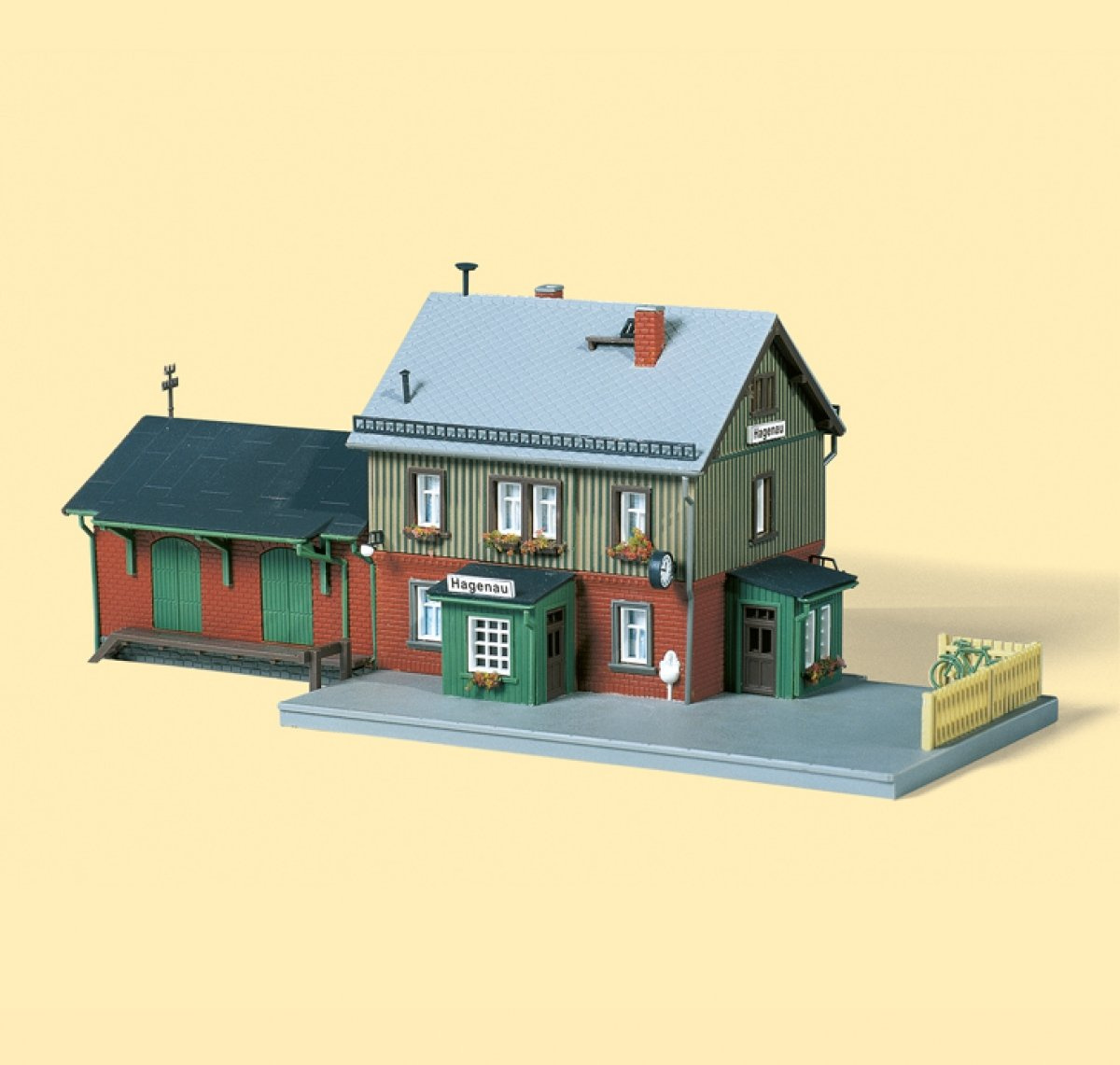 Auhagen 13275 TT Bahnhof Hagenau