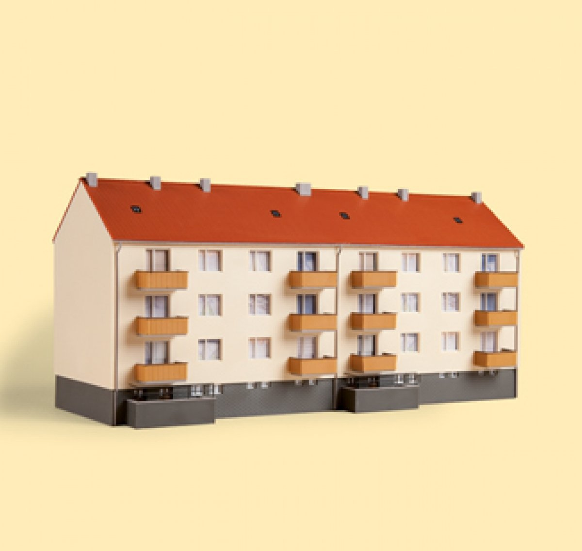 Auhagen 13332 TT Mehrfamilienhaus
