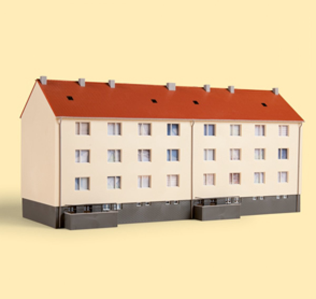 Auhagen 13332 TT Mehrfamilienhaus