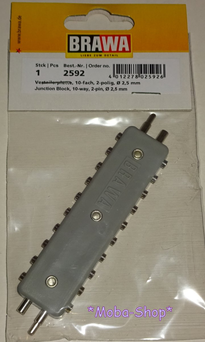 Brawa 2592 Verteilerplatte 10-fach