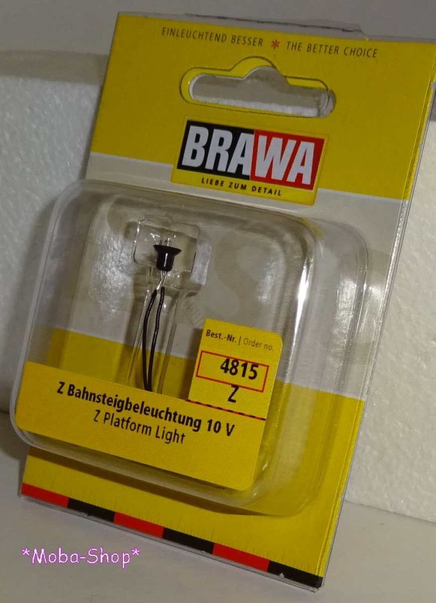 Brawa 4815 Z Bahnsteigbeleuchtung 10V