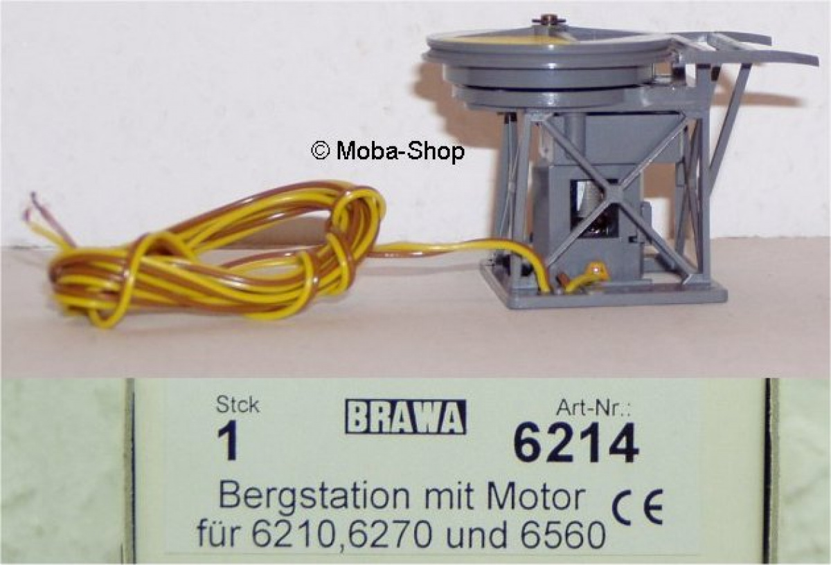 Brawa 6214 Seilbahn Bergstation komplett + Motor