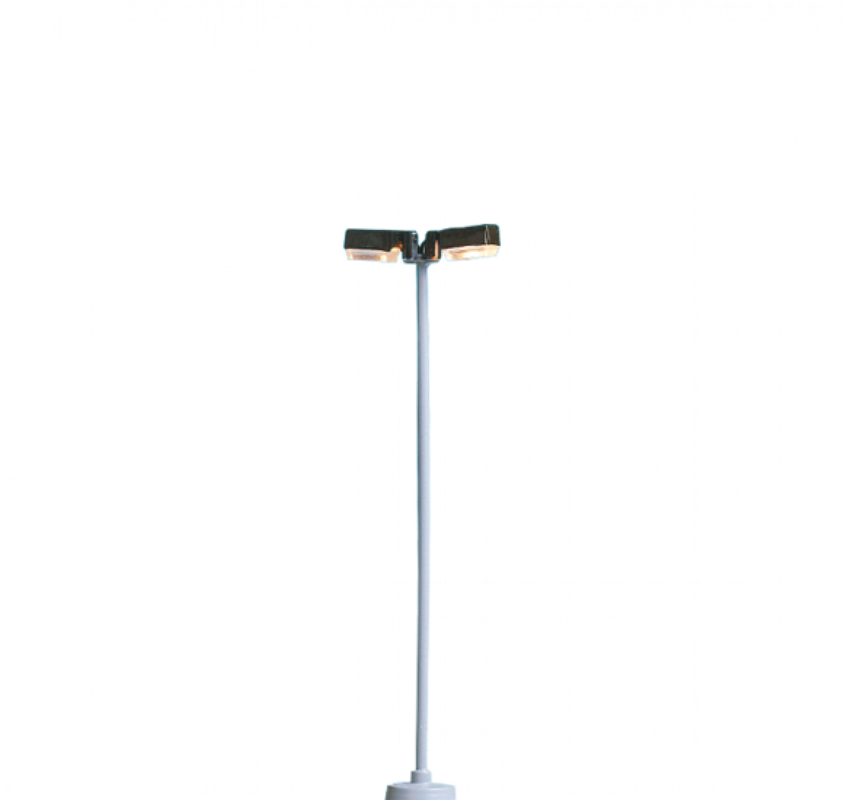 Brawa 84060 H0 Platzleuchte 2-fach, Stecksockel, LED