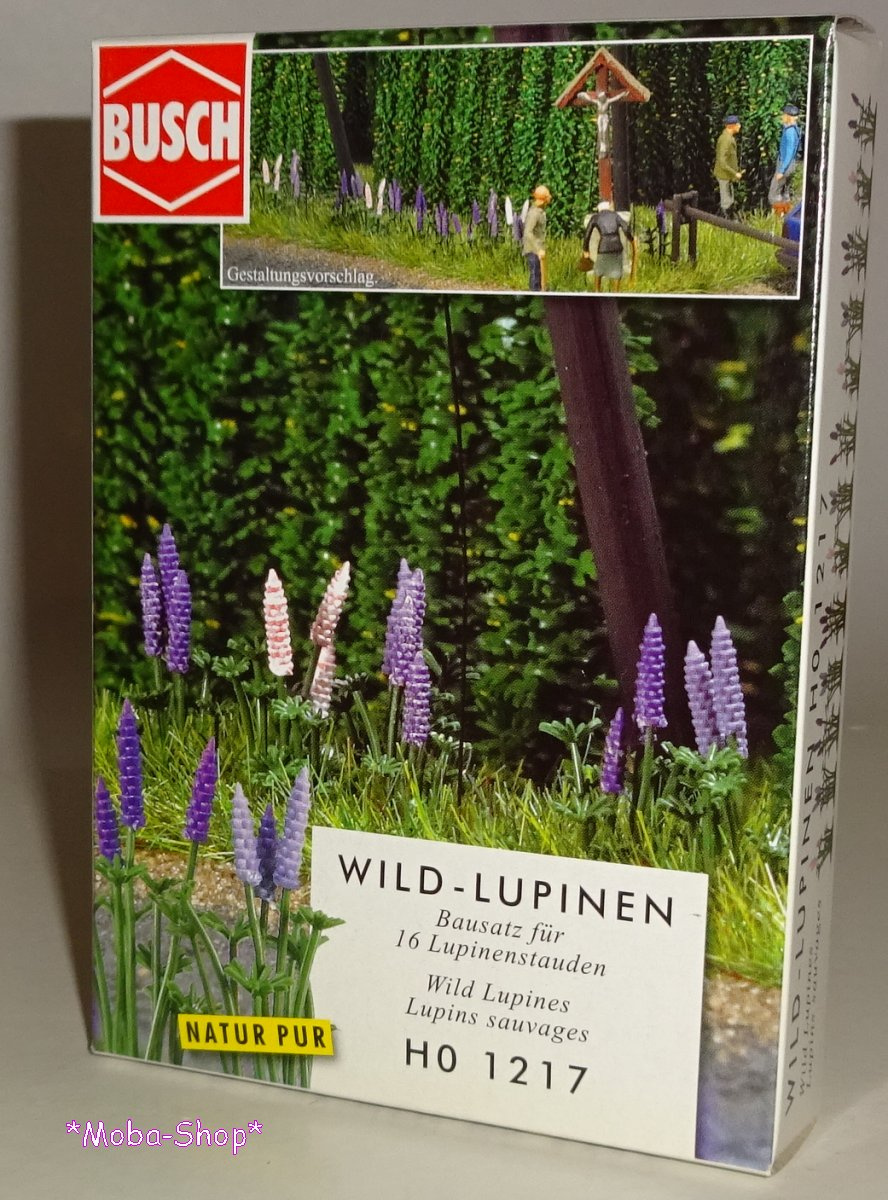 Busch 1217 H0 Wild-Lupinen