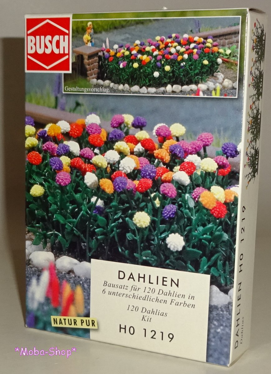 Busch 1219 H0 Dahlien