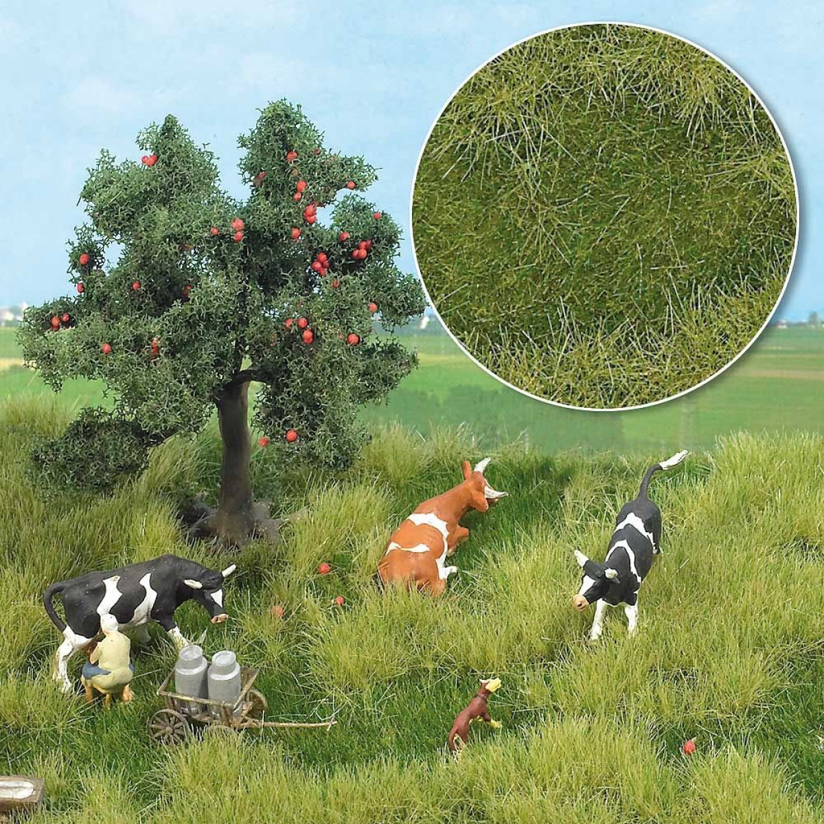 Busch 1306 »Groundcover«-Bodendecker Sommeraue 2-farbig